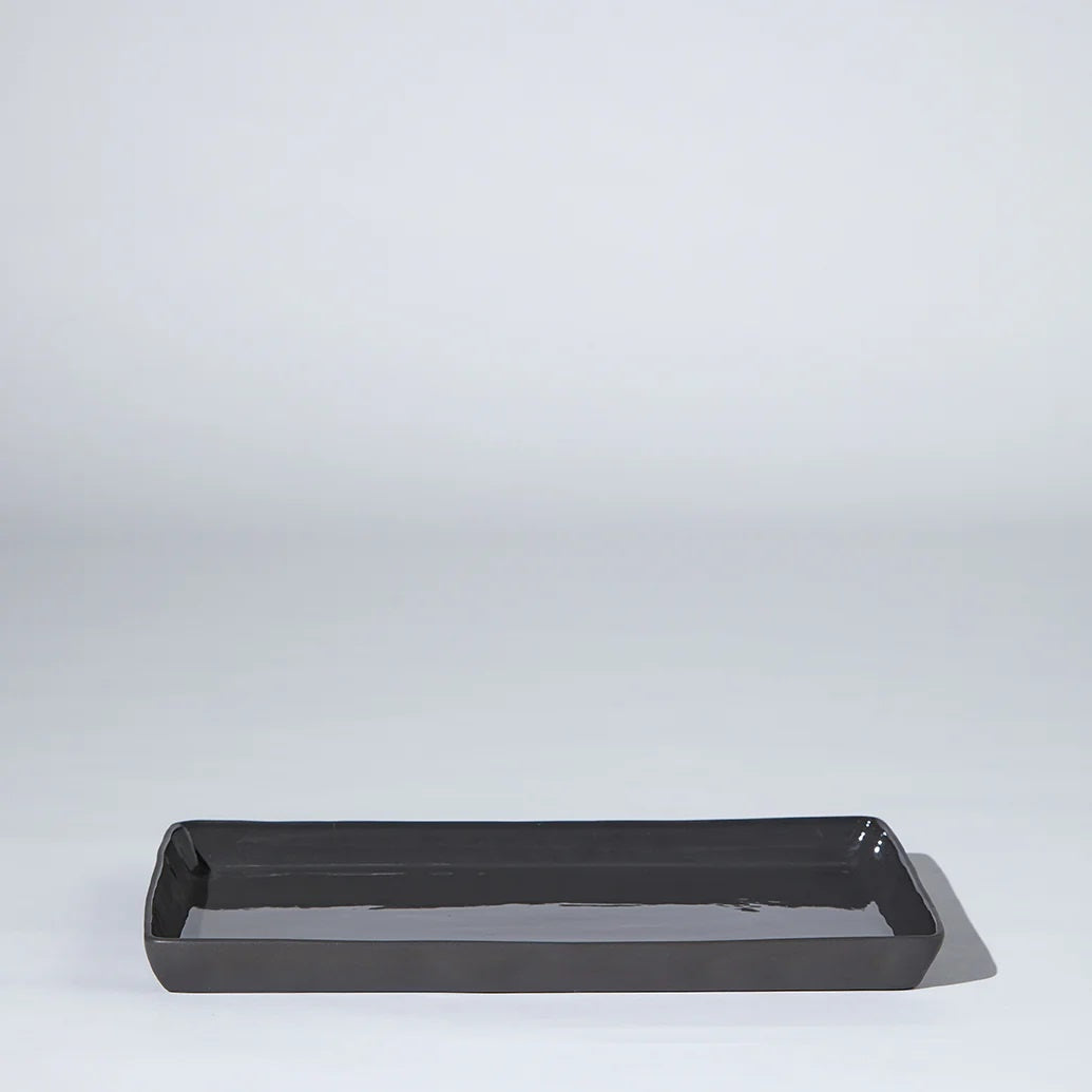 Cloud Rectangle Platter (XL) - Charcoal