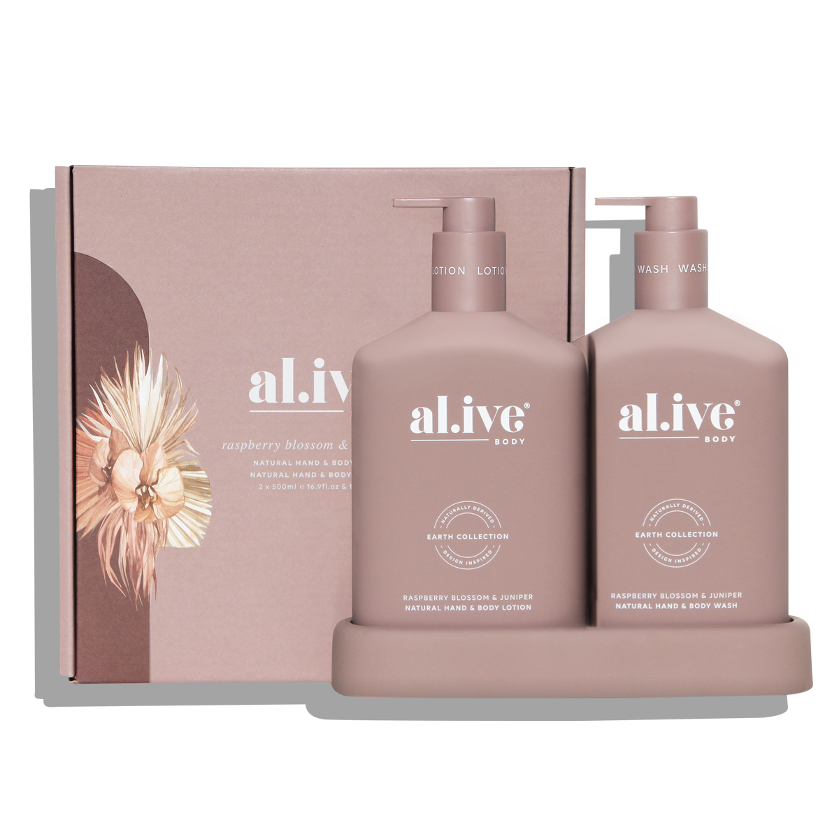 Al.ive Body Wash & Lotion Duo - Raspberry Blossom & Juniper Duo