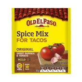 Old El Paso Original Taco Spice Mix 30g