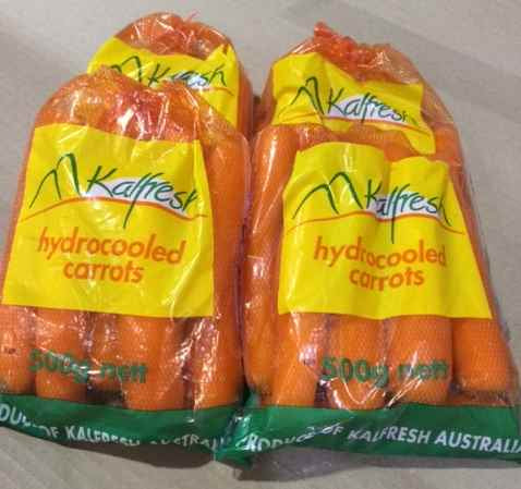 Carrots - 500g bag