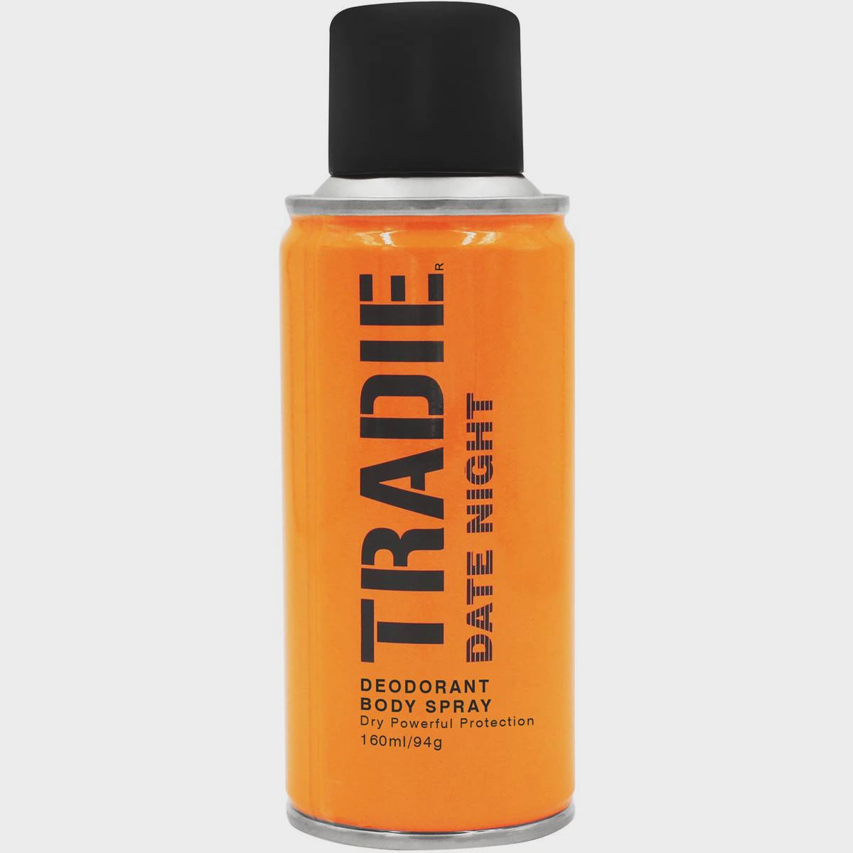 Tradie Deodorant Spray Date Night 160ml