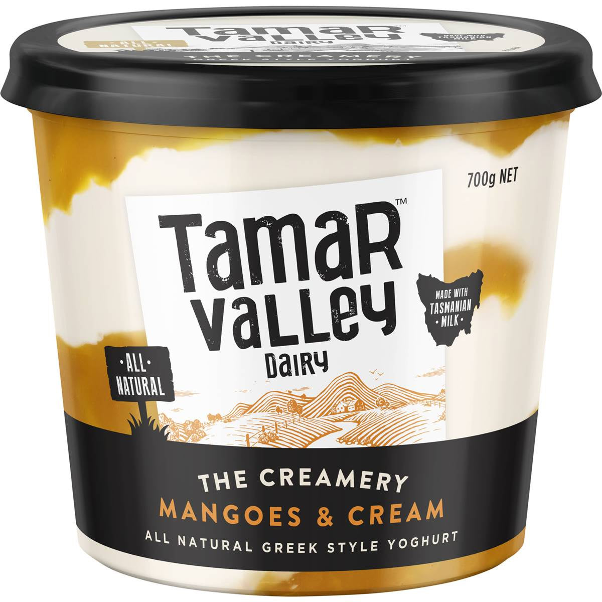 Tamar Valley Mango & Cream Yoghurt 700g
