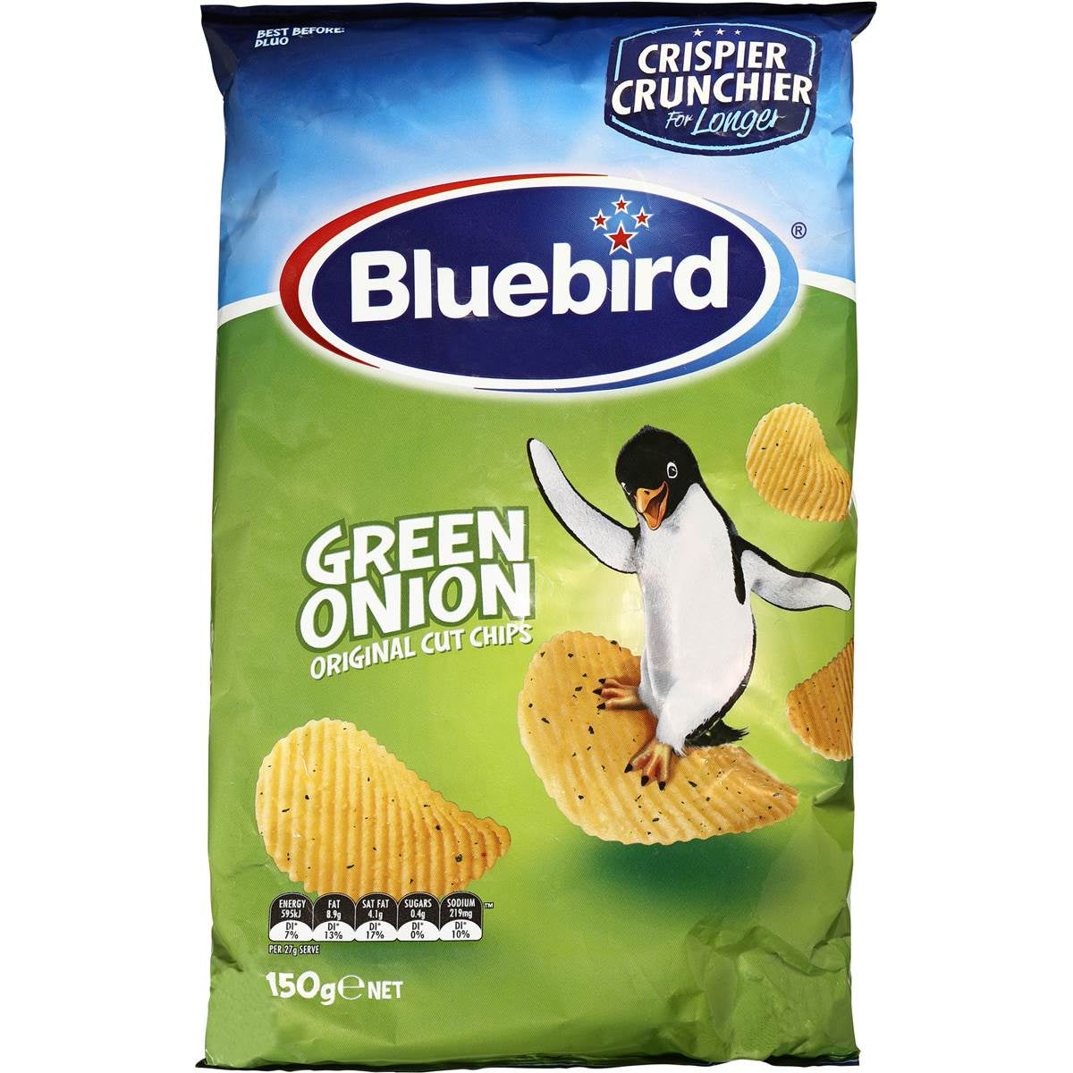 Bluebird Green Onion Chips 150g