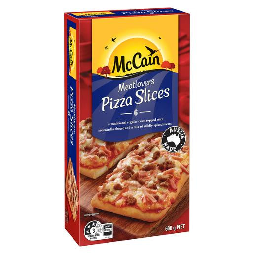 McCain Pizza Slice Meatlovers 600g