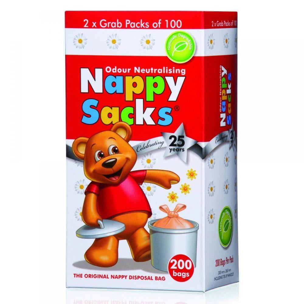 Nappy Sacks Disposal Nappy Bags 200pk