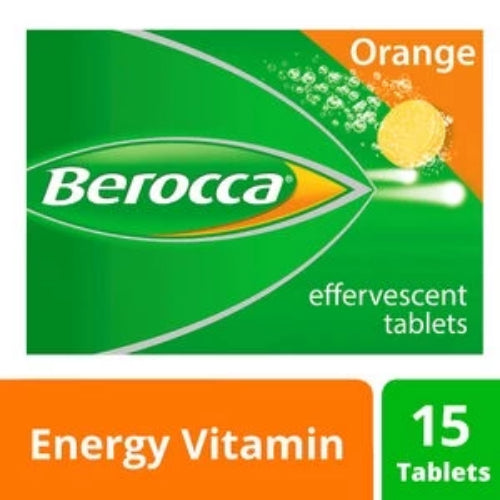 Berocca Effervescent Orange Tablets 15pk