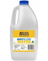 Black & Gold Distilled Water 2LT