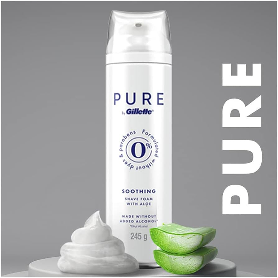 Pure by Gillette Shave Foam 245g
