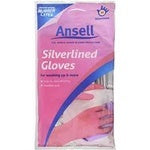 Ansell Large Silverlined Rubber Gloves