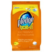 Pledge grab it Electrostatic Dusting Cloths 20 wipes