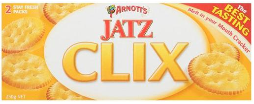 Arnotts Jatz Clix 250g