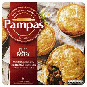 Pampas Puff Pastry 6pk
