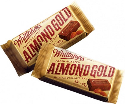 Whittaker's Almond Gold Bar 45g
