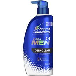 Head & Shoulders Ultra Men Deep Clean 2 in 1 shampoo and conditioner