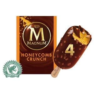 Magnum Ice Cream Honeycomb Crunch 4 Pack