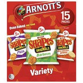 Arnotts Shapes Variety 15 pk