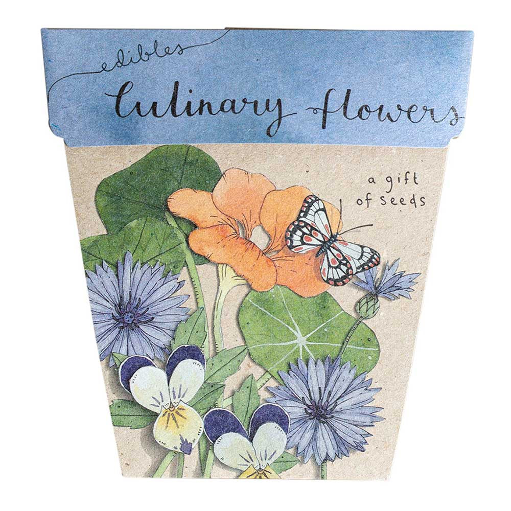 Sow N Sow Culinary Flowers Gift of Seeds