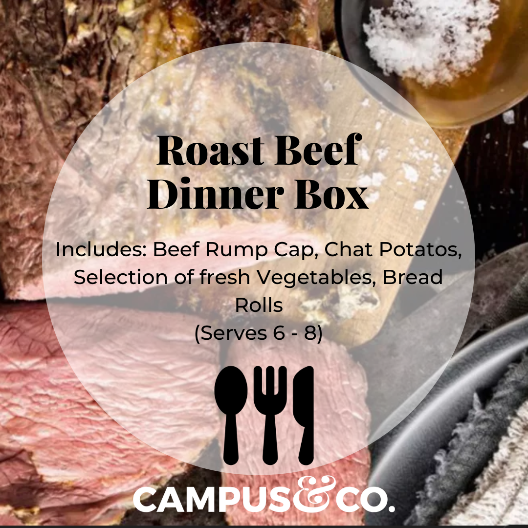 Roast Beef Dinner Meal Box