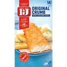 I & J Fish Fillet Original Crumb 1kg