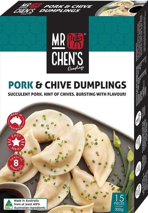 Mr Chen's Dumplings Pork & Chive 300g