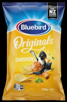 Bluebird Chicken Chips 150g