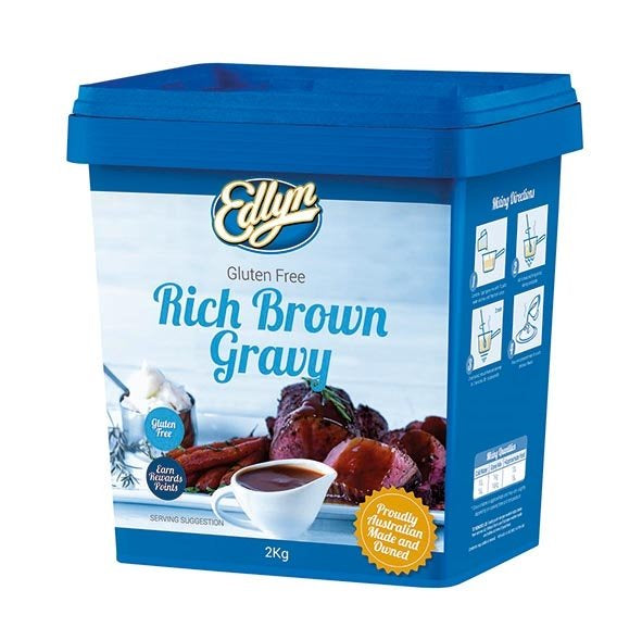 Edlyn Rich Brown Gravy Mix - GF, DF and Soy Free 1kg
