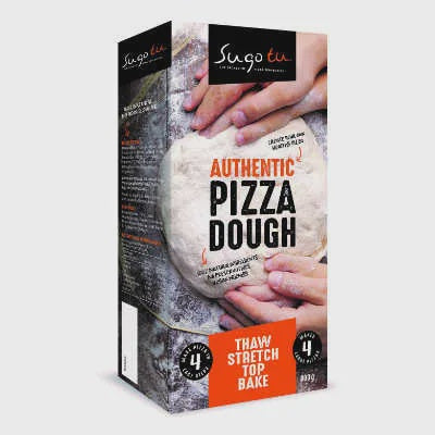 Sugo Tu Authentic Pizza Dough 4 Pack