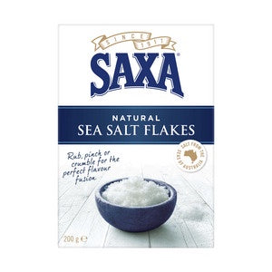 Saxa Sea Salt Flakes 200g
