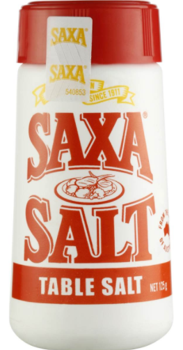 Saxa Table Salt 125g