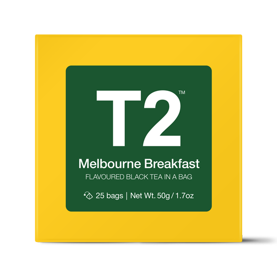 T2 Melbourne Breakfast Tea Bags x 25