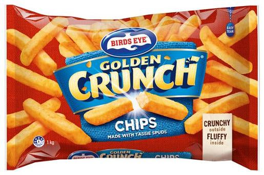 Birds Eye Golden Crunch Straight Cut Chips 900g