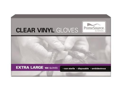 Castaway Disposable Vinyl Extra Large Gloves 100 pk