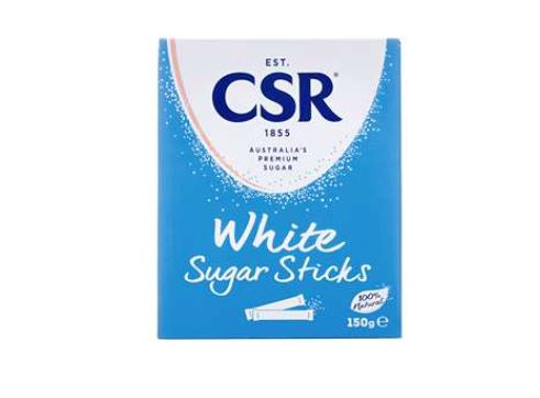 CSR White Sugar Sticks 150g x 50