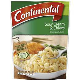 Continental Sour Cream & Chives Pasta & Sauce 85g