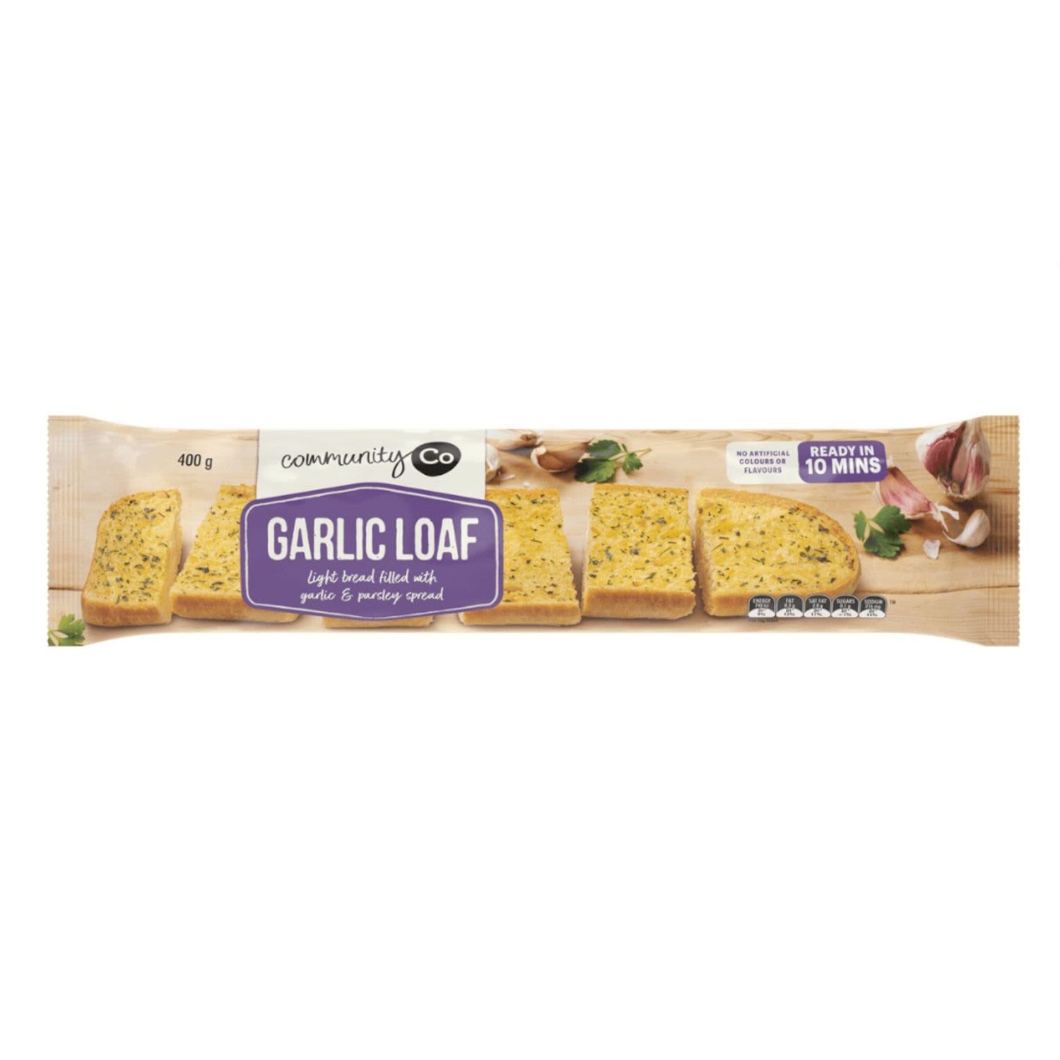 Community Co Garlic Loaf 400g