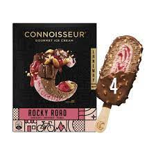 Connoisseur Rocky Road Ice Creams 4 Pack