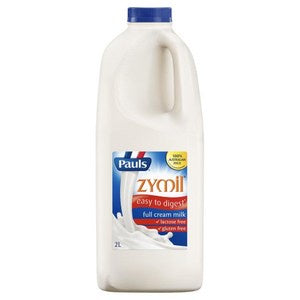 Pauls Zymil Full Cream Milk  2L