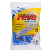 Reva Plastic Pegs 36 pk