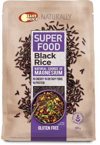 SunRice SuperFood Black Rice 500g