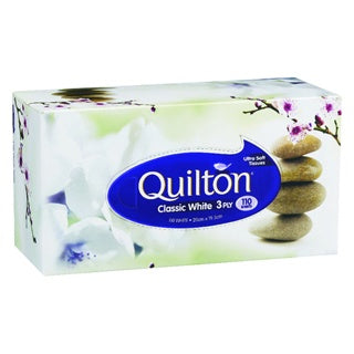 Quilton 3 Ply Soft Extra Thick Tissues 110/box