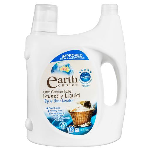 Earth Choice Top & Front Loader Laundry Liquid 4L