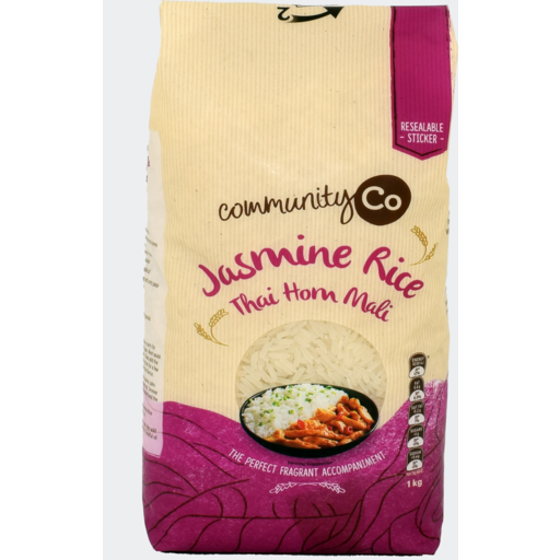 Community Co Jasmine Rice Thai Hom 1kg
