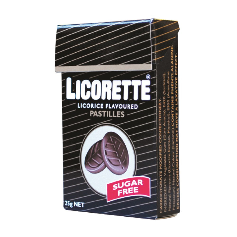 Licorette Pastilles Licorice 23g