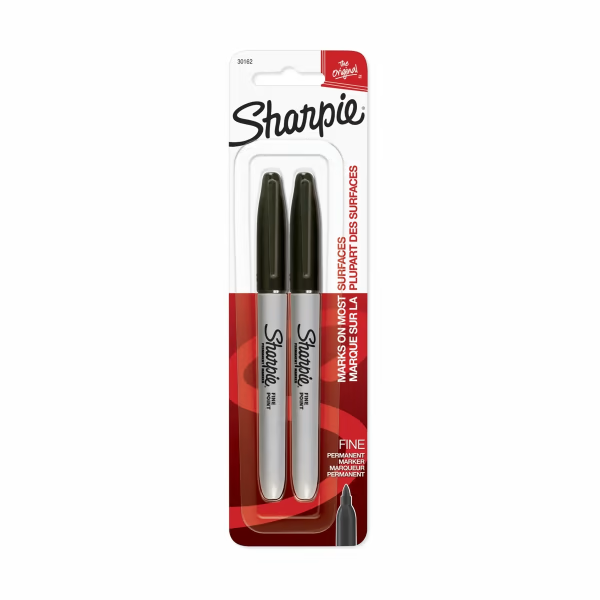 Sharpie permanent marker Fine 2 pack