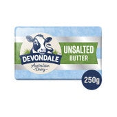 Devondale Butter Unsalted 250g