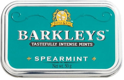 Barkleys Mints Spearmint Tin 50g