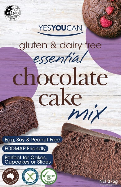 YesYouCan Essential Chocolate Cake Mix G/F 375g