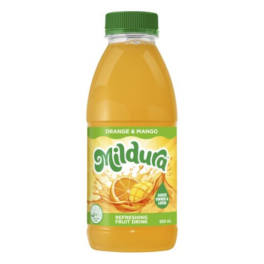 Mildura Orange Mango Fruit Juice 500ml