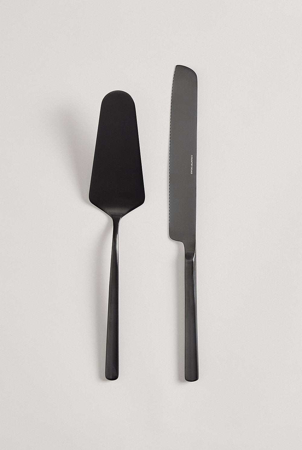 Nolan Cake Serving Set - Graphite