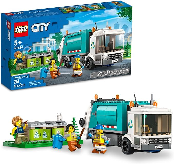 Lego City Recycling Truck Set